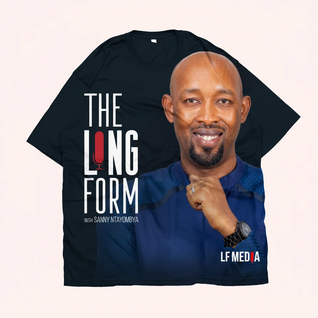 The Long Form premium tee product image.